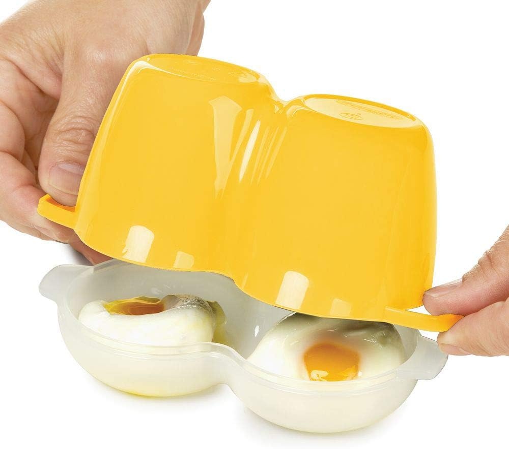 image:imagePrep Solutions by Progressive Microwave Poach Perfect Poach Perfect Eggs NoMess Odor Free BPA FREE Dishwasher Safe2 Eggs
