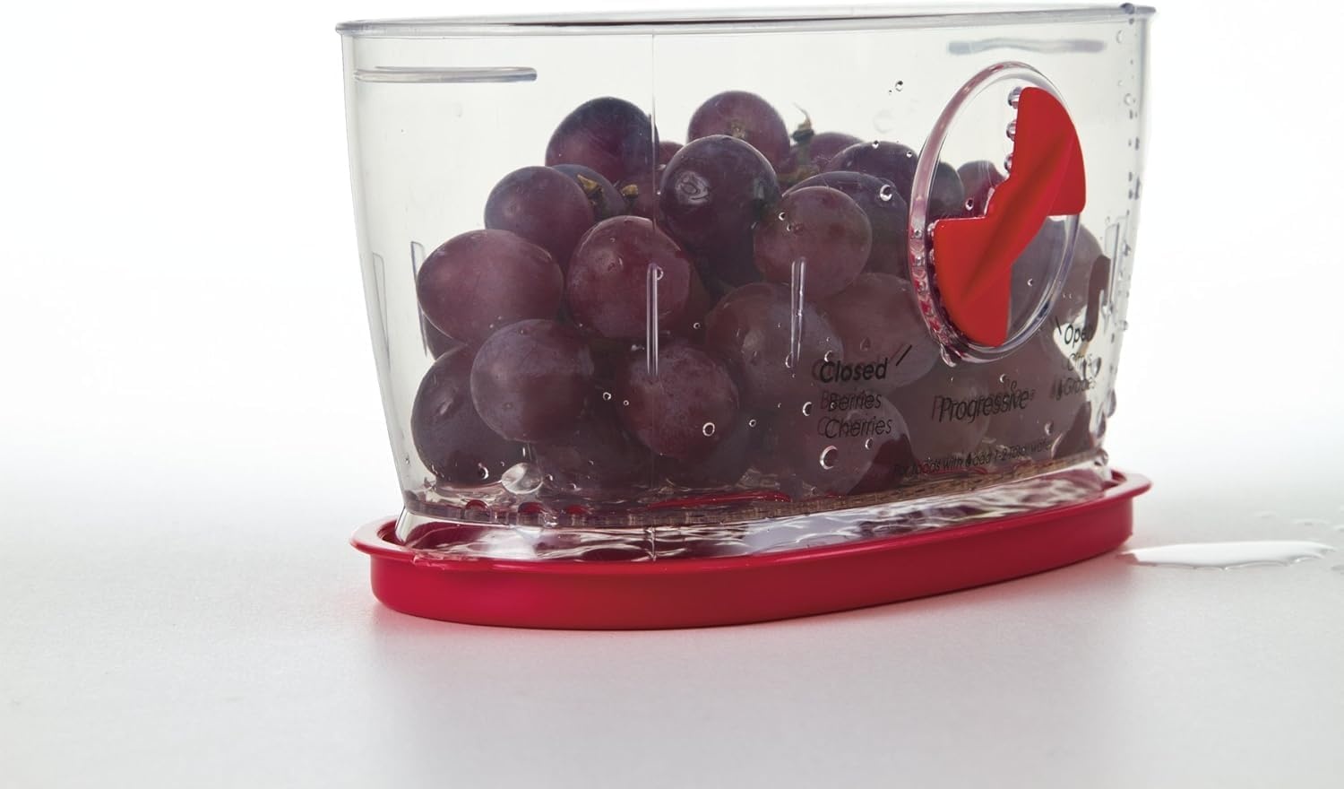 image:imagePrepSolutions Berry Keeper Red FreshnessEnhancing Storage for Berries and Small Fruits2 Cup