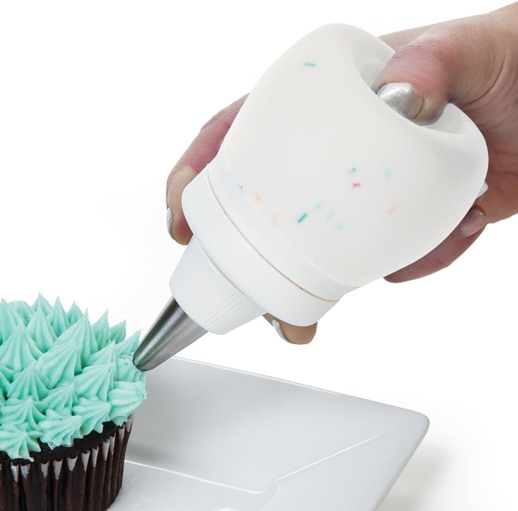 image:imagePrepWorks Decorating Kit Complete Set for Cake Cupcake and Cookie Decorating with Piping Tips Bags and AccessoriesConfetti