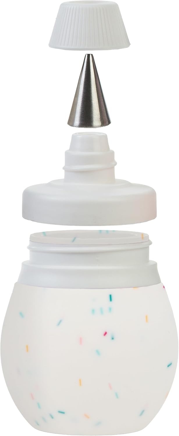 image:imagePrepWorks Decorating Kit Complete Set for Cake Cupcake and Cookie Decorating with Piping Tips Bags and AccessoriesConfetti