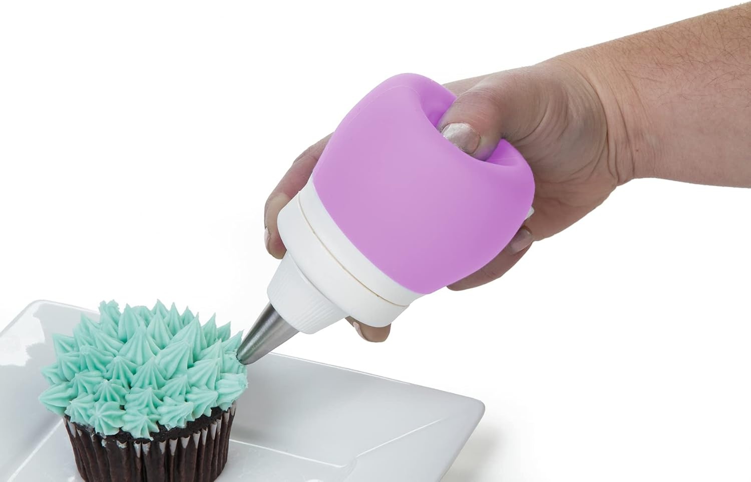 image:imagePrepWorks Decorating Kit Complete Set for Cake Cupcake and Cookie Decorating with Piping Tips Bags and AccessoriesPink
