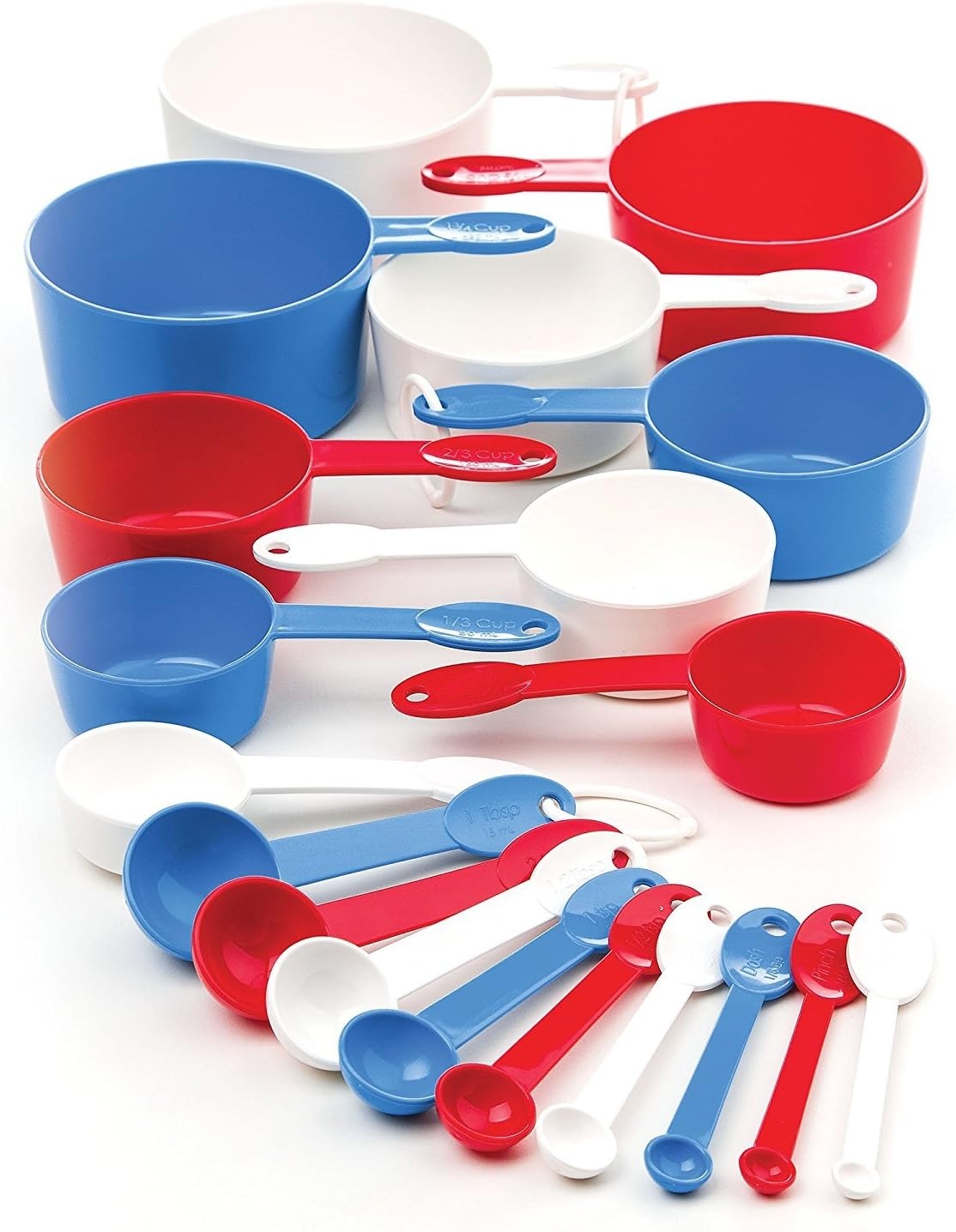 image:imagePrepWorks Ultimate Measuring Set 19Piece Set with Measuring Cups and Spoons for Accurate Dry and Liquid Ingredient Measurements