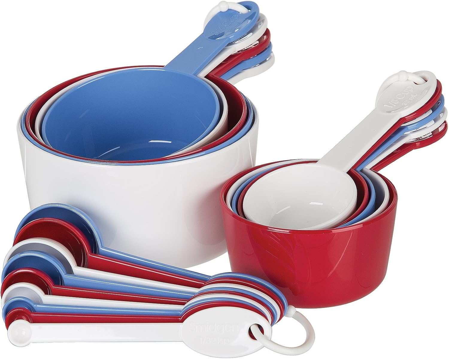 image:imagePrepWorks Ultimate Measuring Set 19Piece Set with Measuring Cups and Spoons for Accurate Dry and Liquid Ingredient Measurements