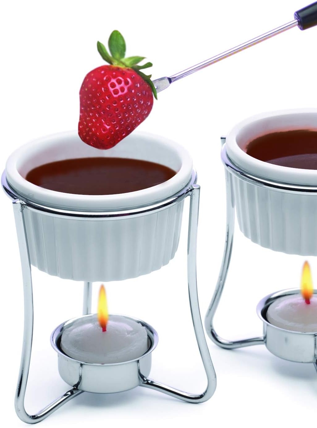 image:imagePrepworks by Progressive Ceramic Butter Warmer Fondue Set