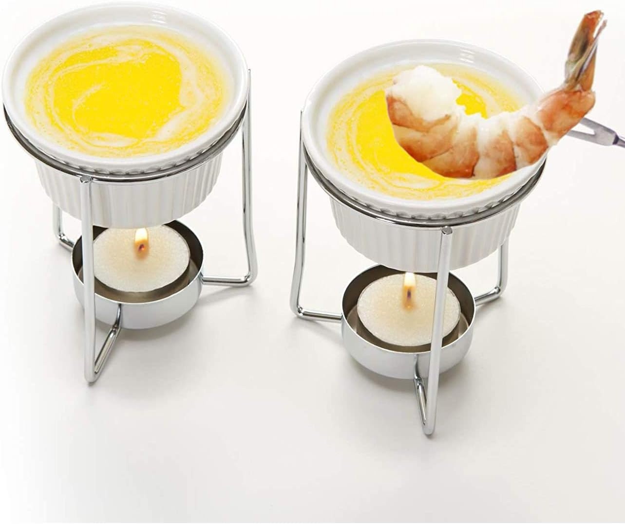 image:imagePrepworks by Progressive Ceramic Butter Warmer Fondue Set