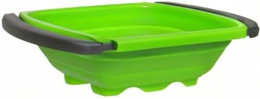 image:imagePrepworks by Progressive Collapsible Overthe Sink Colander Green 6 Quart