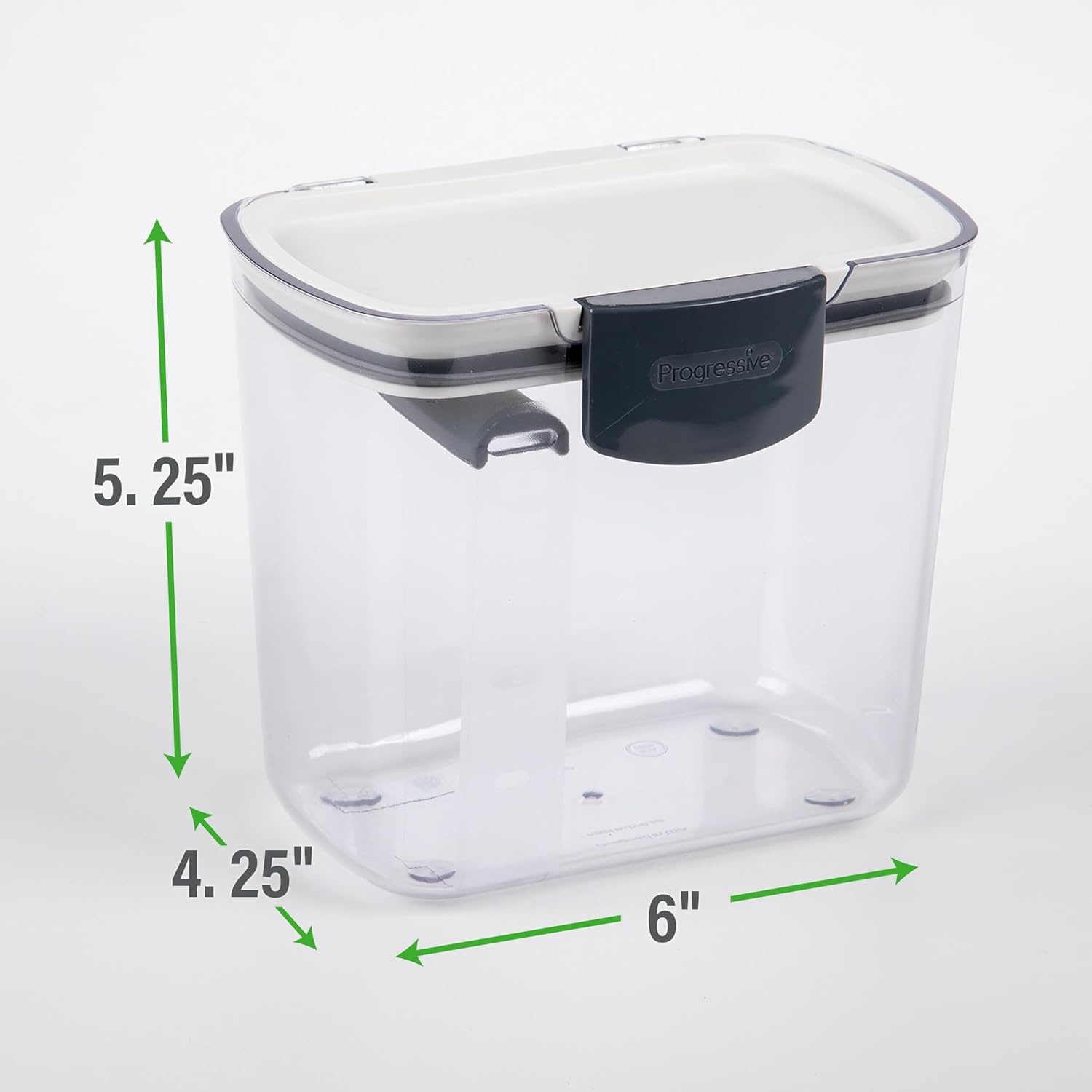 image:imageProKeeper 1 Quart Airtight Powdered Sugar Storage Container Grey BPAFree PlasticGrey