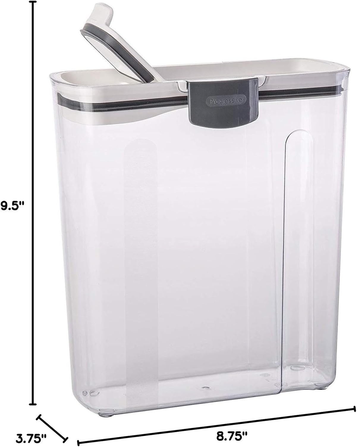 image:imageProKeeper Cereal Keeper 3Quart Airtight Seal BPAFree Plastic Storage Container1 Piece Pack of 6