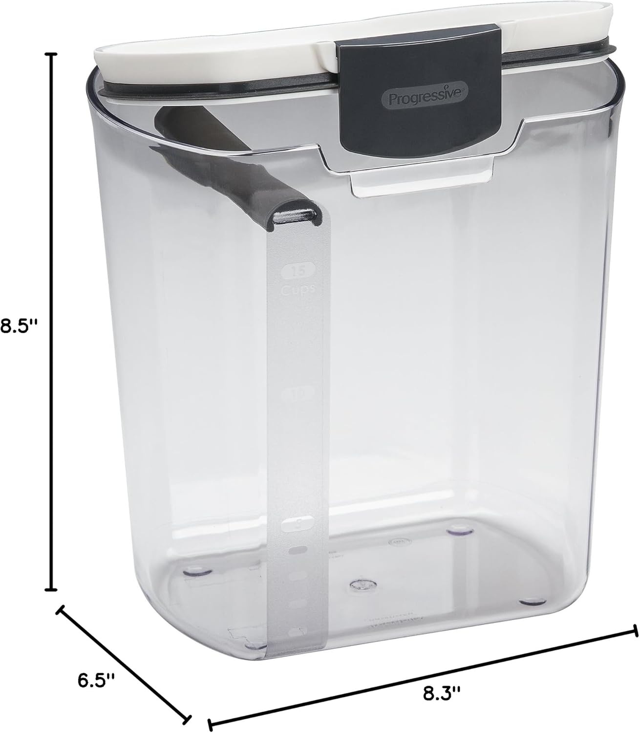 image:imageProKeeper Seasoning amp Spice Storage Containers Airtight Clear 2PackFlour Keeper