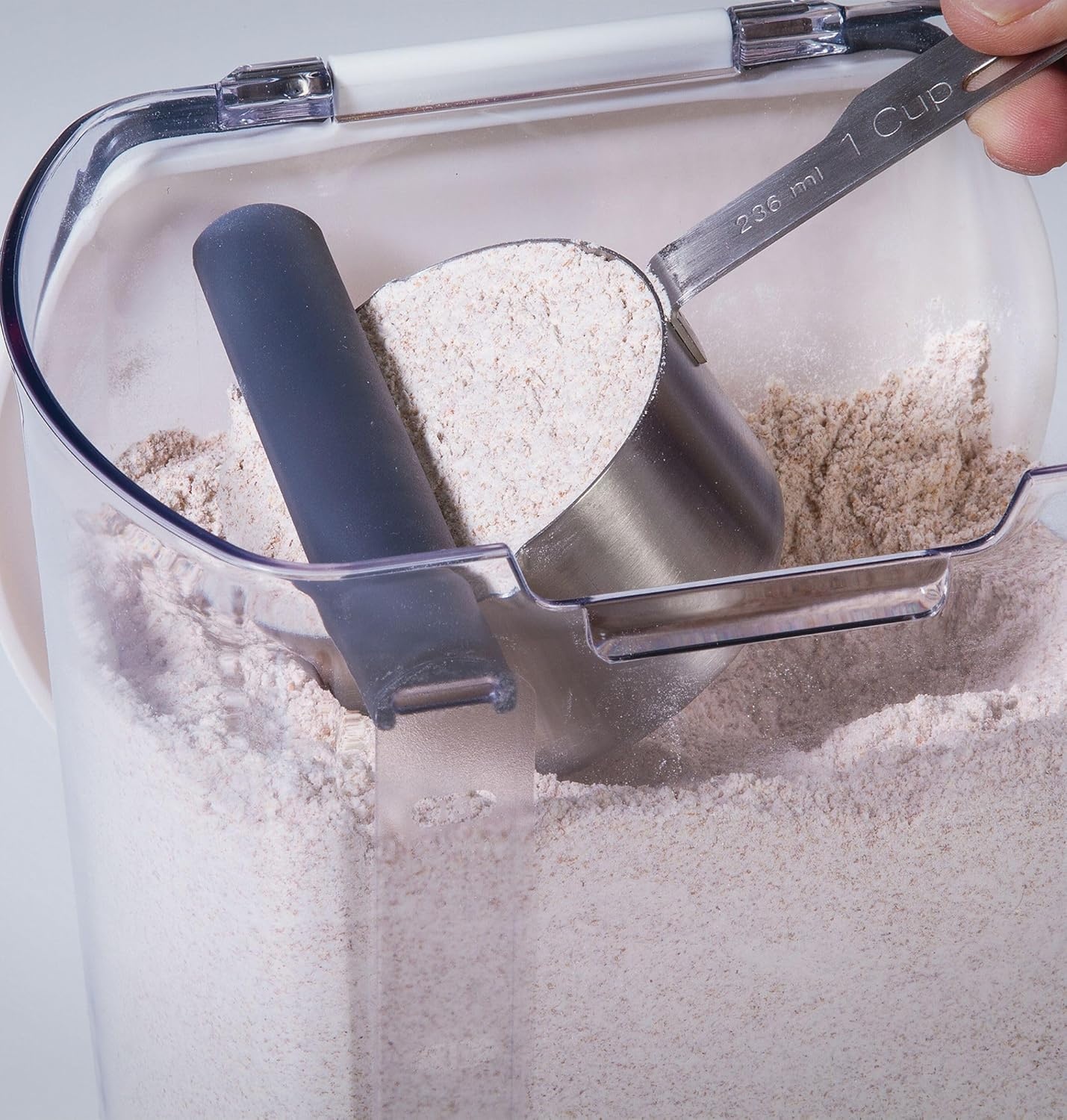image:imageProKeeper Seasoning amp Spice Storage Containers Airtight Clear 2PackFlour Keeper