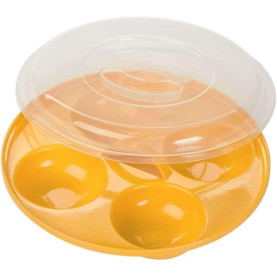 image:imagePrep Solutions by Progressive Microwave Poach Perfect Poach Perfect Eggs NoMess Odor Free BPA FREE Dishwasher Safe4 Eggs