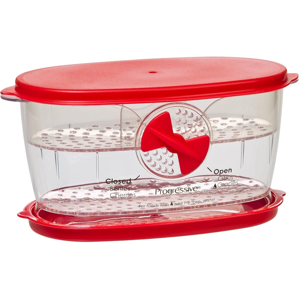image:imagePrepSolutions Berry Keeper Red FreshnessEnhancing Storage for Berries and Small Fruits2 Cup