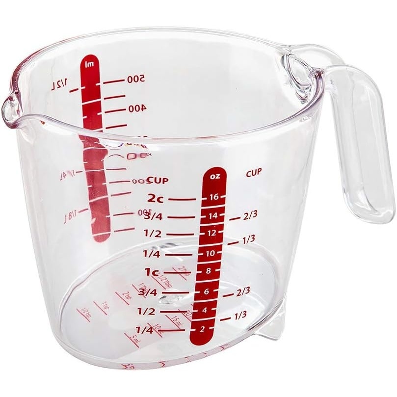 image:imagePrepSolutions Liquid Measuring Cup 1 Cup Clear Durable and EasytoRead Measuring Cup for Precise Liquid Measurements2 Cup
