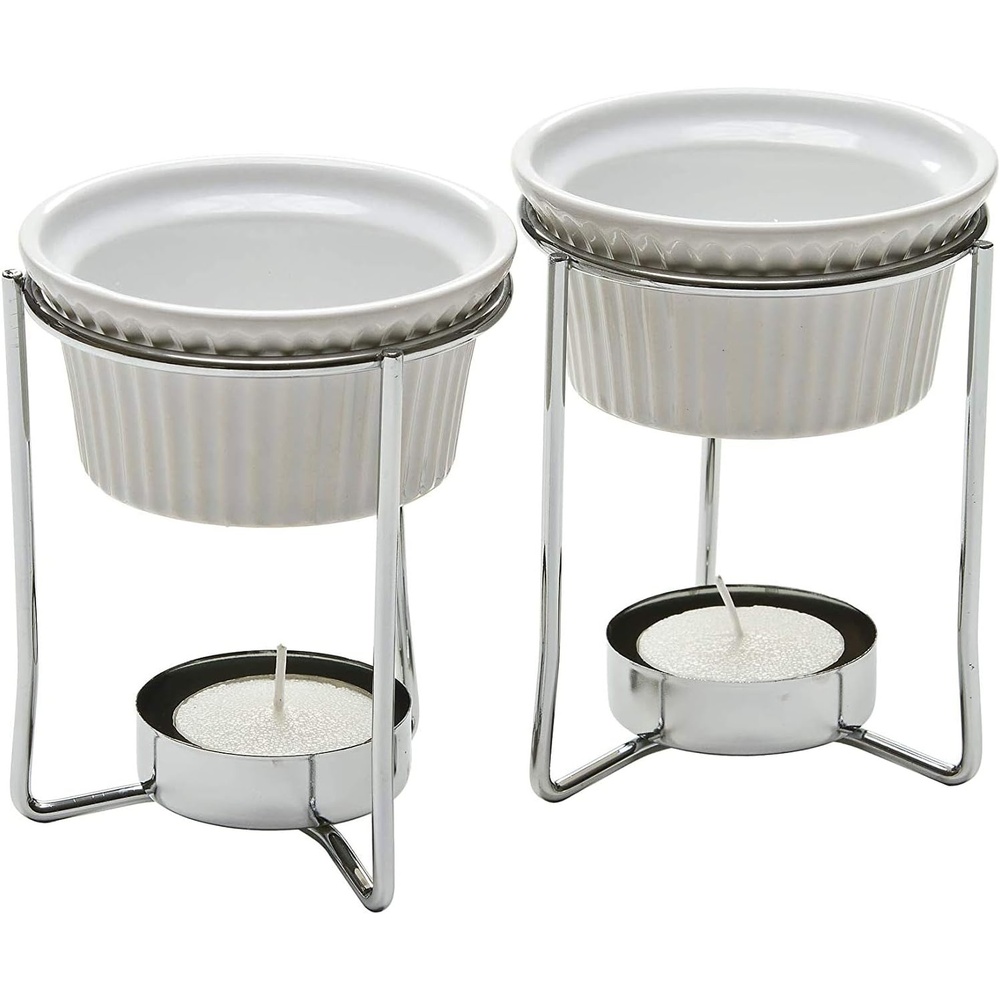 image:imagePrepworks by Progressive Ceramic Butter Warmer Fondue Set