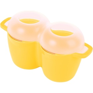 image:imagePrep Solutions by Progressive Microwave Poach Perfect  Poach Perfect Eggs NoMess Odor Free BPA FREE Dishwasher Safe2 Eggs