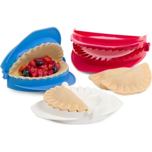 image:imagePrepWorks 3pc Dough Press Set  Set of 3 Pie Empanada and Dumpling Presses EasytoUse Durable BPAFreeDough Press