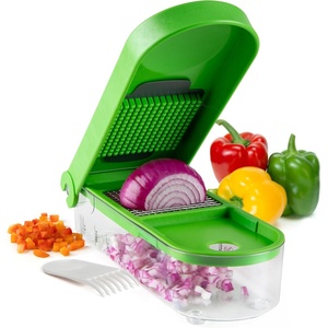 image:imagePrepWorks Onion Chopper  GreenWhite Standard for Quick and Easy Dicing and Chopping