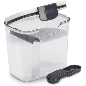 image:imageProKeeper 1 Quart Airtight Powdered Sugar Storage Container  Grey BPAFree PlasticGrey
