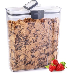 image:imageProKeeper Cereal Keeper 3Quart Airtight Seal BPAFree Plastic Storage Container1 Piece