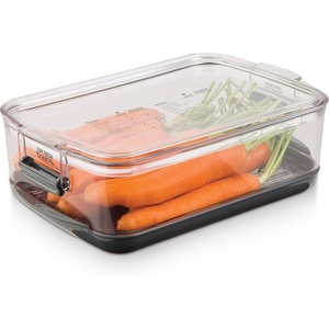 image:imageProKeeper Produce Container 3Quart  StayFresh Vent System for Small Peppers and Tomatoes BPAFree3 Quart