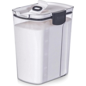 image:imageProKeeper Sugar amp Flour Storage Container  1 Piece Clear Airtight Seal for Freshness