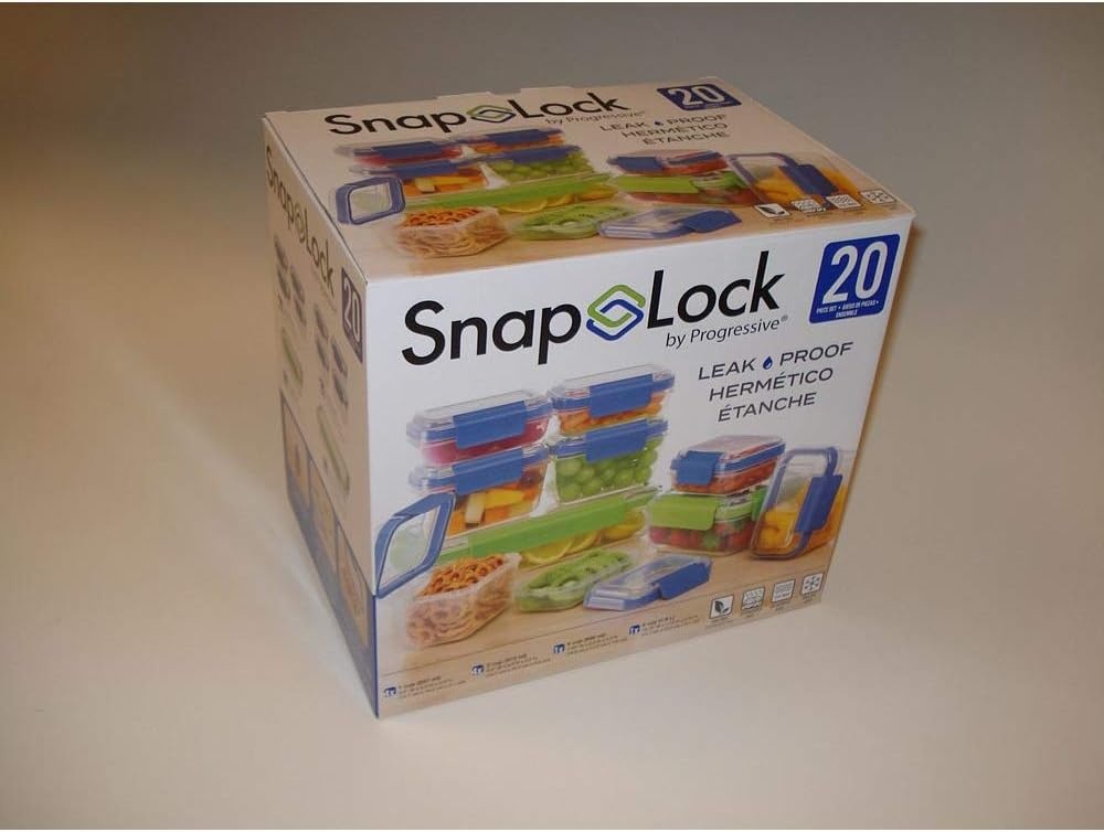 image:imageSnapLock by Progressive 20Piece Container Set 2 Multicolored2 Piece Set