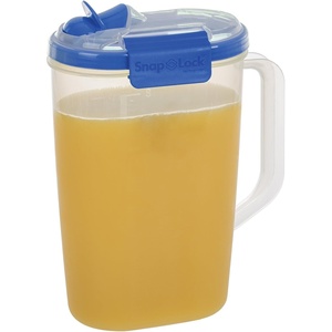 image:imageSnapLock by Progressive Juice Pitchers 20 Liter Container  Purple SNL1016P EasyToOpen LeakProof Silicone Seal SnapOff Lid Stackable BPA FREEBlue