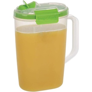 image:imageSnapLock by Progressive Juice Pitchers 20 Liter Container  Purple SNL1016P EasyToOpen LeakProof Silicone Seal SnapOff Lid Stackable BPA FREEGreen