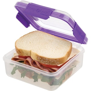 image:imageSnapLock by Progressive SNL1017P Sandwich Container Purple